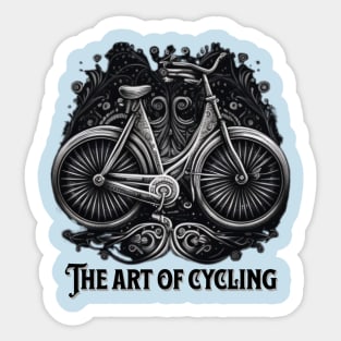 The Art of Cycling Sticker